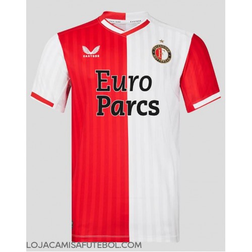 Camisa de Futebol Feyenoord Equipamento Principal 2023-24 Manga Curta